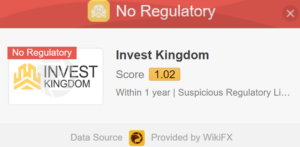Invest Kingdom (cfd.investkingdom.co) лжеброкер! Отзыв Telltrue