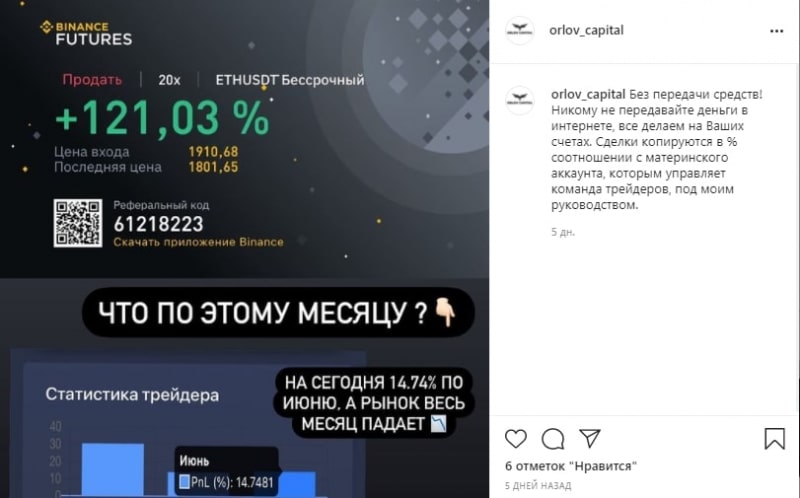 Orlov Capital: отзывы и анализ инвестиционных предложений