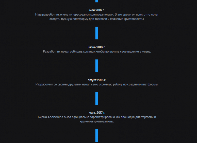 Полный обзор биржи Aeoncoins