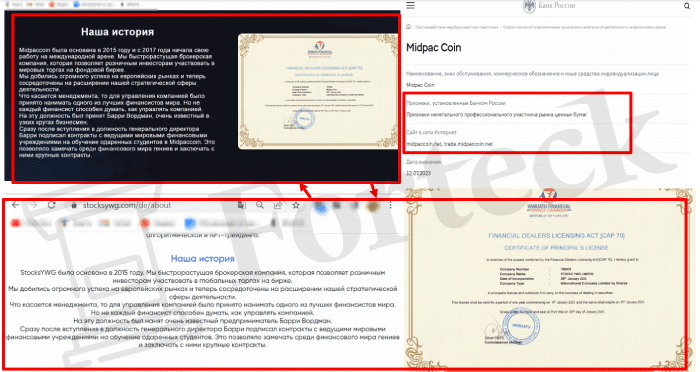 Midpackcoin (midpaccoin.net) лжеброкер! Отзыв Forteck