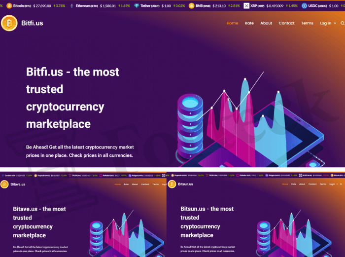 Bitfi.us (bitfi.us) шаблонный лохотрон для потери денег!