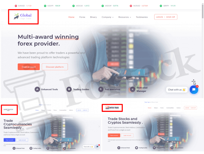 Global Edge Trade (globaledgetrade.com) лжеброкер! Отзыв Forteck