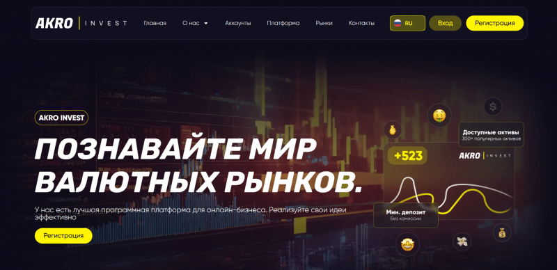 AKRO Invest отзывы. Лжеброкер?