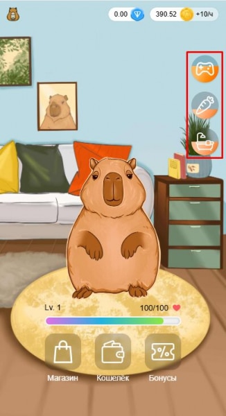 Capybara — игра для заработка в Телеграм, отзывы